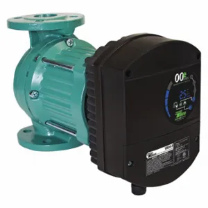 TACO VR25-3 Hydronic Circulating Pump, Energy Efficient, Taco, Flanged, 3/4 HP, 41 ft Max. Head | CU4YBT 39L624