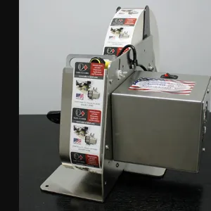 TAKE-A-LABEL  TAL-250 Stainless Electric Label Dispenser, 2.5 Inch x 25 Inch Max. Label Size, 230V, Stainless Steel | CJ4PEE 25000-SS*02