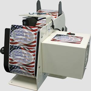TAKE-A-LABEL  TAL-450 Constant Speed Electric Label Dispenser With Inkjet Printer, 1/2 Inch - 25 Inch Max. Label Length | CJ4PEK 45130*02-CS