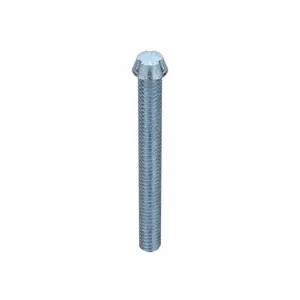 TAMPER-PRUF SCREW #0220 Machine Screw Round 1/4-20 X 2-1/2 Size, 10Pk | AE4GBY 5KA70