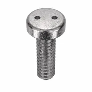 TAMPER-PRUF SCREW 120910 Machine Screw Pan, 4-40 X 3/8 Length, 50Pk | AE4BQL 5JB79