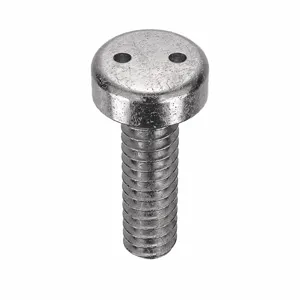 TAMPER-PRUF SCREW 121020 Machine Screw Pan, 6-32 X 1/2 Length, 50Pk | AE4BQV 5JB87