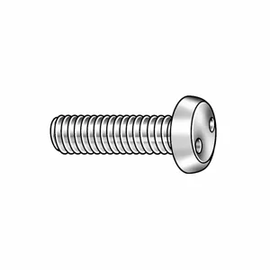 TAMPER-PRUF SCREW 121227 Machine Screw Pan, 10-24 X 4 Length, 25Pk | AE4FLN 5JU71