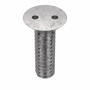 TAMPER-PRUF SCREW 121710 Machine Screw Flat, 6-32 X 1/2 Length, 50Pk | AE4FRX 5JY32