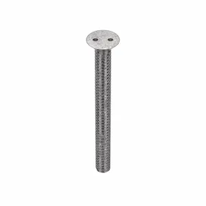 TAMPER-PRUF SCREW 121760 Machine Screw Flat, 6-32 X 1-1/2 Length, 50Pk | AE4FTA 5JY35