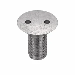 TAMPER-PRUF SCREW 121790 Machine Screw Flat, 8-32 X 3/8 Length, 50Pk | AE4FTC 5JY37