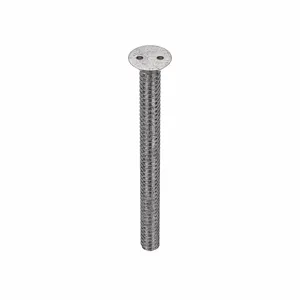 TAMPER-PRUF SCREW 121860 Machine Screw Flat, 8-32 X 2 Length, 25Pk | AE4FTJ 5JY43