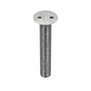 TAMPER-PRUF SCREW 121950 Machine Screw Flat, 10-32 X 1-1/4 Length, 25Pk | AE4FTV 5JY53