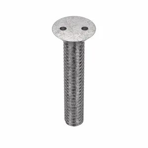 TAMPER-PRUF SCREW 122030 Machine Screw Flat, 1/4-20 X 1-1/2Length, 25Pk | AE4FUF 5JY63