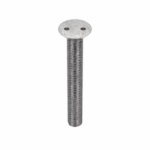 TAMPER-PRUF SCREW 122040 Machine Screw Flat, 1/4-20 X 2 Length, 25Pk | AE4FUG 5JY64