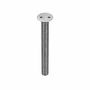 TAMPER-PRUF SCREW 122050 Machine Screw Flat, 1/4-20 X 2-1/2Length, 25Pk | AE4FUH 5JY65