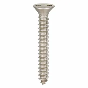 TAMPER-PRUF SCREW 122070 Tamper Screw Flat, #6 X 1/2 Inch Length, 25Pk | AE4JDK 5KY11