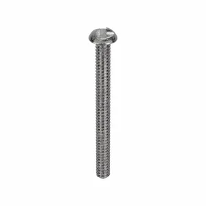 TAMPER-PRUF SCREW 141432 Machine Screw Round, 6-32 X 1-1/2 Length, 100Pk | AE4FUT 5JY74