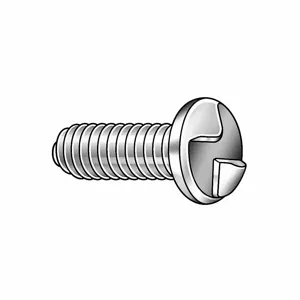 TAMPER-PRUF SCREW 141407 Machine Screw Round, 6-32 X 3/16 Length, 100Pk | AE4FUL 5JY68