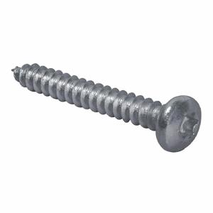 TAMPER-PRUF SCREW 401020 Metal Screw Pan, #8-3/4 Inch Length, 100Pk | AE4BAY 5HY74