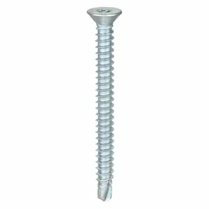 TAMPER-PRUF SCREW 490635 Tamper Screw Flat, #10-16 2 Length, 50Pk | AE4FKY 5JU57