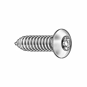 TAMPER-PRUF SCREW 451450 Metal Screw Pan, #8-16 1/2 Length, 50Pk | AE4CEC 5JE89