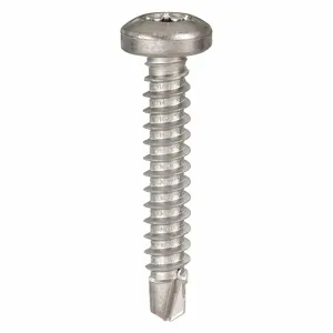 TAMPER-PRUF SCREW 490000 Tamper Screw Pan, #8-18 X 1/2 Length, 25Pk | AE4FKK 5JU45