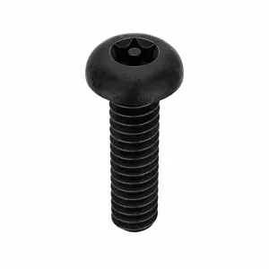 TAMPER-PRUF SCREW 81130 Machine Screw Button, 10-24 X 3/4 Length, 25Pk | AE9PRL 6LE53