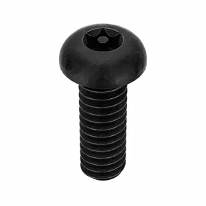 TAMPER-PRUF SCREW 81260 Machine Screw Button, 1/4-20 X 3/4 Length, 25Pk | AE9PRX 6LE63