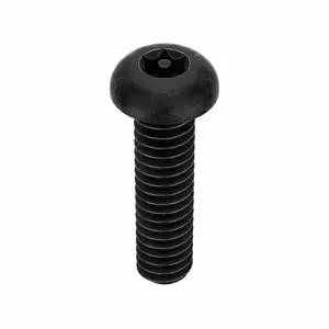 TAMPER-PRUF SCREW 81270 Machine Screw Button, 1/4-20 X 1 Length, 25Pk | AE9PRY 6LE64