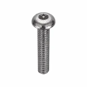 TAMPER-PRUF SCREW 91020 Machine Screw Button, 6-32 X 3/4 Length, 25Pk | AE9PQD 6LE23