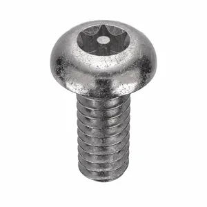 TAMPER-PRUF SCREW 91120 Machine Screw Button 10-24 X 1/2 Size, 25Pk | AE9PQK 6LE29