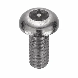 TAMPER-PRUF SCREW 91130 Machine Screw Button 10-24 X 3/4 Size, 25Pk | AE9PQL 6LE30