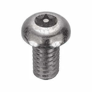 TAMPER-PRUF SCREW 91240 Machine Screw Button 1/4-20 X 1/2 Size, 10Pk | AE9PQU 6LE37