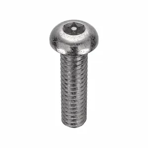 TAMPER-PRUF SCREW 91270 Machine Screw Button 1/4-20 X 1 Size, 10Pk | AE9PQW 6LE39