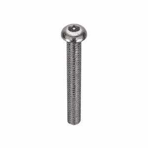 TAMPER-PRUF SCREW 91278 Machine Screw Button, 1/4-20 X 2 Length, 25Pk | AE4CDL 5JE74