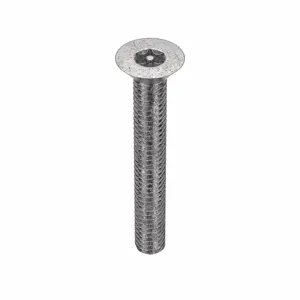 TAMPER-PRUF SCREW 91580 Machine Screw Flat, 8-32 X 1-1/4 Length, 25Pk | AE4CCB 5JE42