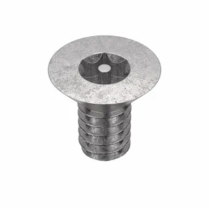 TAMPER-PRUF SCREW 91600 Machine Screw Flat, 10-24 X 3/8 Length, 25Pk | AE4CCD 5JE44