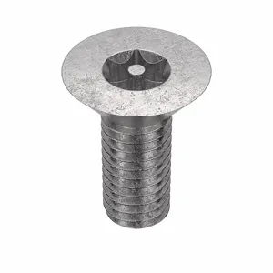 TAMPER-PRUF SCREW 91635 Machine Screw Flat, 10-32 X 1/2 Length, 25Pk | AE4CCM 5JE52