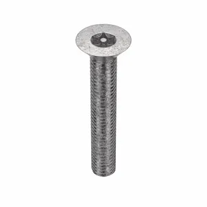 TAMPER-PRUF SCREW 91650 Machine Screw Flat 10-32 X 1-1/4 Size, 10Pk | AE4CCQ 5JE55