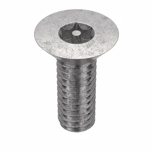 TAMPER-PRUF SCREW 400715 Machine Screw Flat, 10-24 X 2 Length, 50Pk | AE4FRH 5JY19