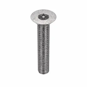 TAMPER-PRUF SCREW 91742 Machine Screw Flat 1/4-20 X 1-1/2Size, 10Pk | AE4CCW 5JE60