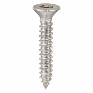 TAMPER-PRUF SCREW 91820 Tamper Resistant Screw #8 X 1 Inch Length, 25Pk | AE4JFA 5KY48