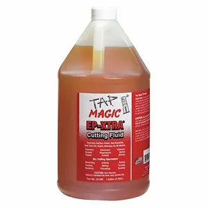 TAP MAGIC 10128E Cutting Oil, 1 gal. Container Size, Squeeze Bottle, Yellow | CD6ZYD 6Y646