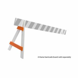 TAPCO 126953 Barricade, 26 Inch Overall Length, 35 Inch Overall Height, Orange/White | CU4YGW 60UF56