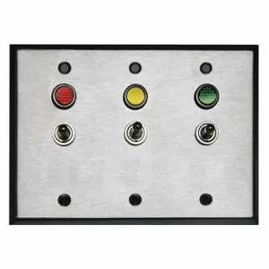 TAPCO 128374 Toggle Switch, DPST, 6 Connections, On/Off, 0.5A, 240V/1A, 120V, 6 Inch Widthire Leads | CU4YJD 55VE55