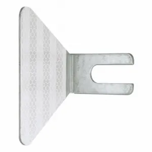 TAPCO 3113-00008 Reflector, Guardrail Reflector, 2 1/4 Inch Height, Reflective, Reflective, White, 50 PK | CU4YHT 49AK64