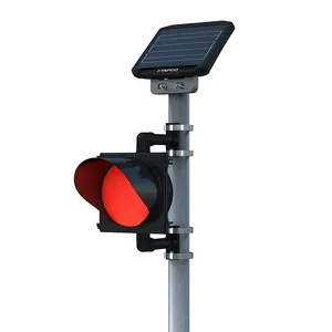 TAPCO 600589 Red Traffic Beacon, Black Polycarbonate Housing | CH6KKW 61DU26