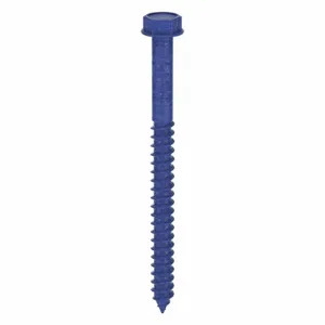 TAPCON 3161407 Hex Masonry Screw, 1/4 Inch Anchor Dia., 3-1/4 Inch Length, 100Pk | AD6UDN 4AK90