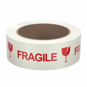 APPROVED VENDOR 15C761 Carton Sealing Tape Red/white 2 Inch x 55 Yard | AA6WHG