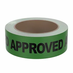 APPROVED VENDOR 15C762 Carton Sealing Tape Green/black 2 Inch x 55 Yard | AA6WHH