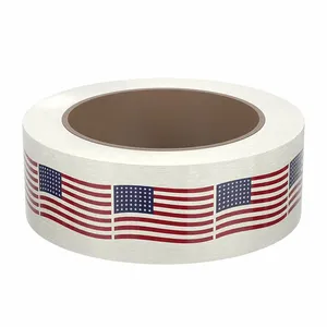 APPROVED VENDOR 15C764 Carton Tape Red/blue/white 2 Inch x 55 Yard | AA6WHK