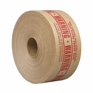 APPROVED VENDOR 15C804 Carton Tape Paper Brown/red 3 Inch x 450 Feet | AA6WKB