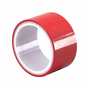 APPROVED VENDOR 15D343 Metalized Film Tape Red 1/2 Inch x 5 Yard | AA6XHY