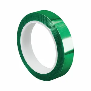 APPROVED VENDOR 15D516 Metalized Film Tape Green 3/8in x 72 Yard | AA6XQM